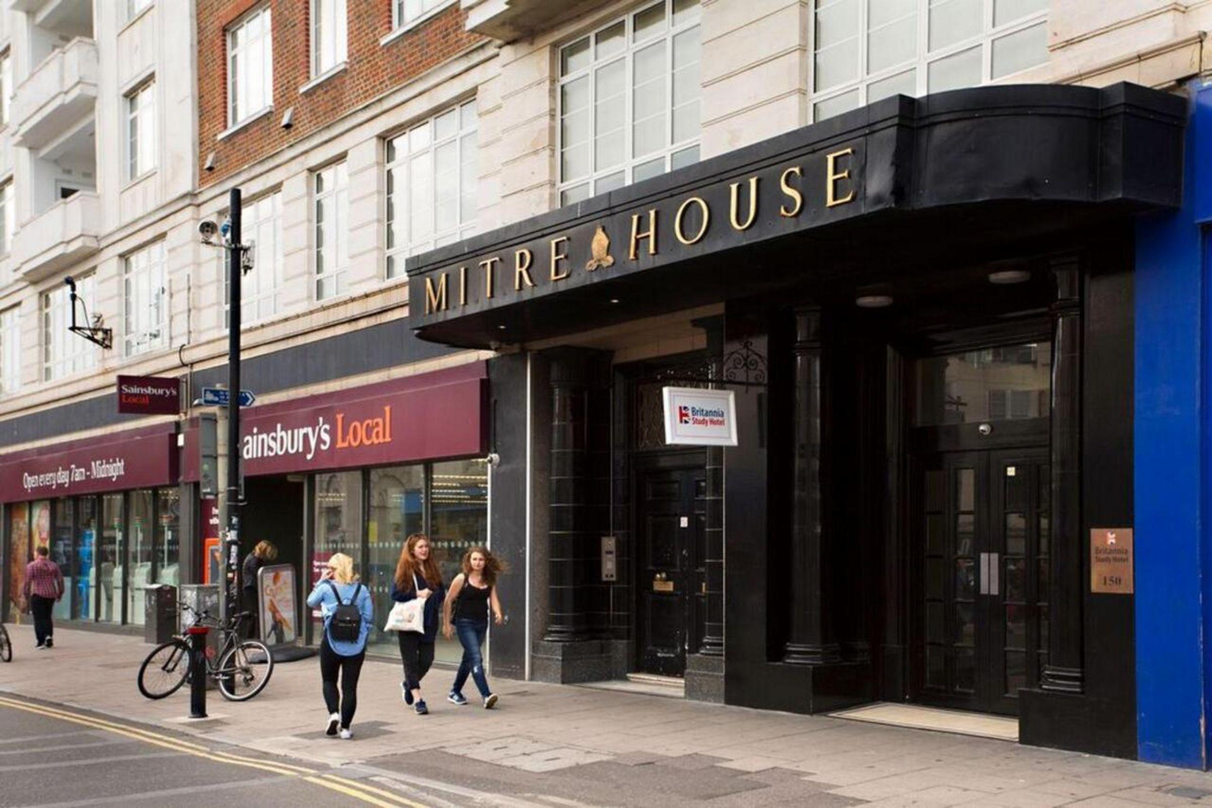 Britannia Study Hotel Brighton Exterior foto